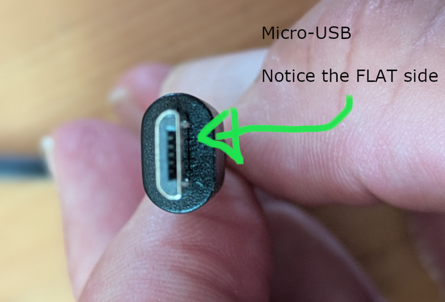 Power adapter Micro-usb plug